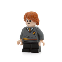 LEGO hp273 - Ron Weasley (Gryffindor Sweater with Crest, Black Short Legs)