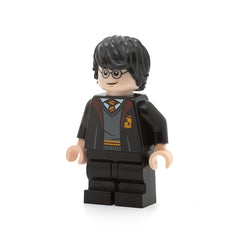 LEGO hp333 - Harry Potter (Gryffindor Robe Open, Black Medium Legs)