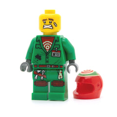 LEGO hs041 - Douglas Elton / El Fuego (Coveralls with Helmet)