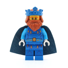 LEGO nex100 - King Halbert (Blue Crown and Robes)