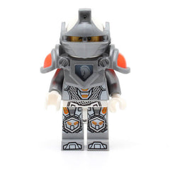 LEGO nex001 - Lance (Flat Silver Visor and Armor)