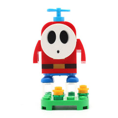 LEGO char02-9 - Fly Guy, Super Mario, Series 2 (Set mit Stand und Zubehör)
