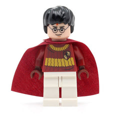 LEGO hp110 - Harry Potter (Dark Red Quidditch Uniform, Light Nougat Head)
