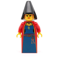 LEGO cas033 - Knights' Kingdom I (Queen Leonora (Maiden with Black Cone Hat)