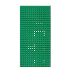 LEGO Platte 3857pb01 (Grundplatte 16 x 32) für Set 356/540