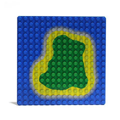 LEGO Platte 3867p01 (Grundplatte, Insel)