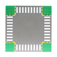 LEGO Platte 44343pb01 (Kreuzung)