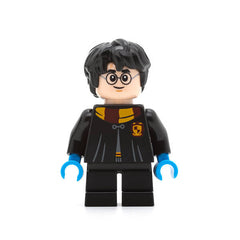 LEGO hp237 - Harry Potter (Black Torso Gryffindor Robe, Black Short Legs)