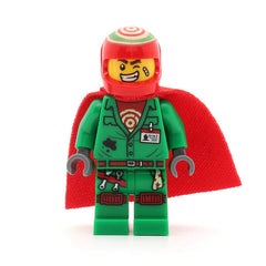 LEGO hs010 - Douglas Elton / El Fuego (Coveralls with Helmet and Cape)