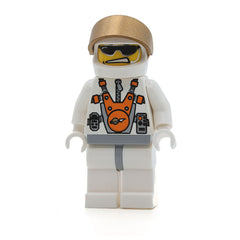 LEGO mm004 - Mars Mission Astronaut with Helmet and Sunglasses, Smirk, and Headset