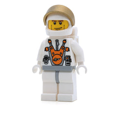 LEGO mm014 - Mars Mission Astronaut with Helmet and Cheek Lines and Backpack