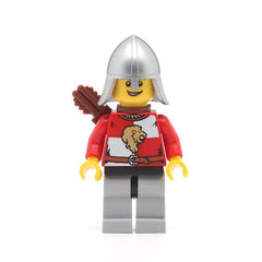 LEGO cas449 - Lion Knight Quarters (Kingdoms, Helmet with Neck Protector)