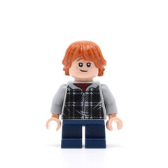 LEGO hp154 - Ron Weasley (Plaid Hoodie)