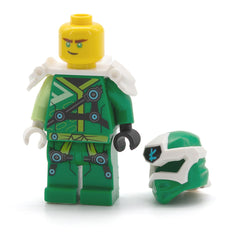 LEGO njo0570 - Lloyd, Digi Lloyd (White Shoulder Armor with Scabbard)