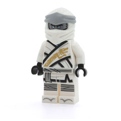 LEGO njo0713 - Zane (Legacy, Flat Silver Head)