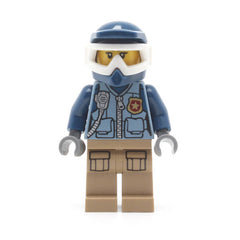 LEGO cty0854 -Mountain Police (Officer Female, Dirt Bike)