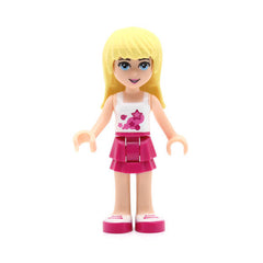 LEGO frnd008 - Friends Stephanie (Magenta Layered Skirt, White Top)