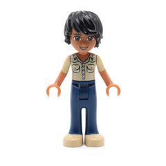 LEGO frnd081 - Friends Matthew (Dark Blue Trousers, Khaki Shirt)