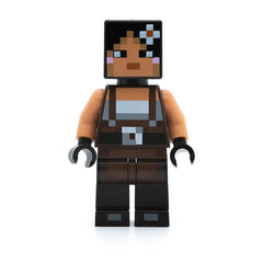 LEGO min035 - Minecraft Skin 2 (Pixelated, Female with Flower and Suspenders)