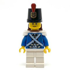 LEGO pi152 - Bluecoat Soldier 1 (Smile)