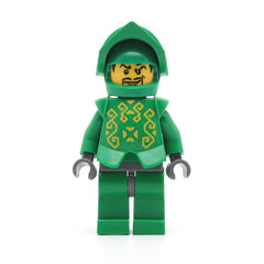 LEGO cas261 - Knights Kingdom II (Rascus with Armor, Plain Torso)