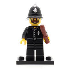 LEGO col11-15 - Constable, Series 11 (Set mit Stand und Zubehör)