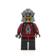 LEGO cas273 - Knights Kingdom II (Shadow Knight, Speckle Black-Silver Helmet)