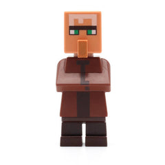 LEGO min092 - Villager (Dark Tan Pouch)