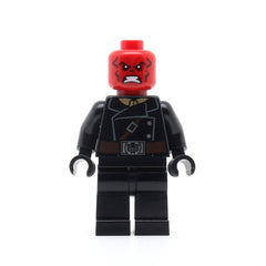 LEGO sh0107 - Red Skull (Dark Brown Belt)