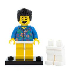 LEGO coltlm-13 - Where are my Pants Guy, The LEGO Movie (Set mit Stand und Zubehör)