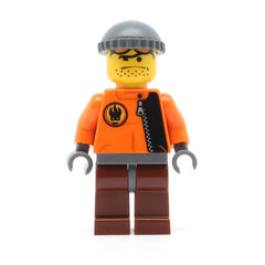 LEGO rac039 - Hot Rod Driver (Orange)