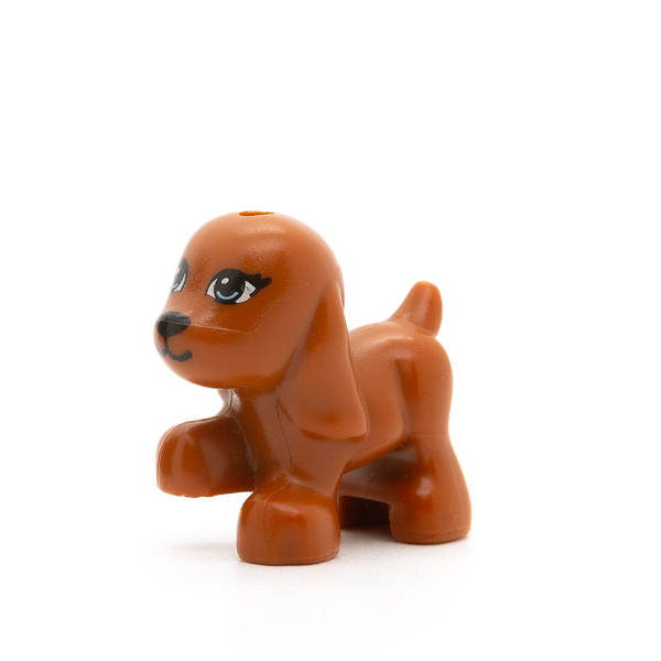 LEGO Tier 98386pb01-Dark Orange