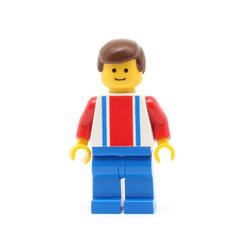 LEGO soc035 - Soccer Player (Red & Blue Team #10 on Back)