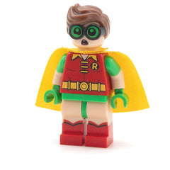 LEGO sh0315 - Robin (Green Glasses, Smile / Scared Pattern)