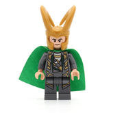 LEGO sh0033a - Loki (Shiny Starched Fabric Cape)