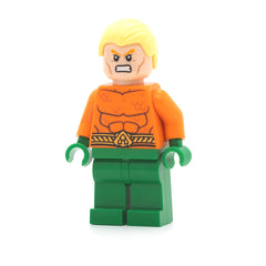 LEGO sh0533 - Aquaman (Bright Light Yellow Short Hair)