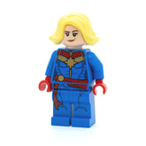 LEGO sh0639 - Captain Marvel (Bright Light Yellow Hair)