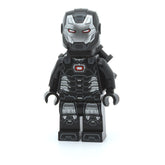 LEGO sh0646 - War Machine (Black and Silver Armor with Neck Bracket)