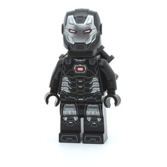 LEGO sh0646 - War Machine (Black and Silver Armor with Neck Bracket)
