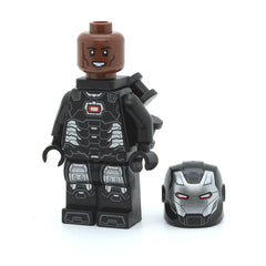 LEGO sh0646 - War Machine (Black and Silver Armor with Neck Bracket)