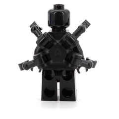 LEGO sh0664 - Venom - White Teeth Parted, 4 Back Appendages Small with Clips