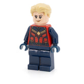 LEGO sh0772 - Captain Marvel (Carol Danvers) - Tan Hair Swept Back