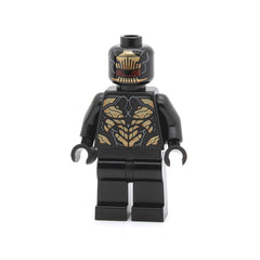LEGO sh0872 - Outrider (Torso with Short Dark Bluish Gray Tips at Neck)