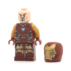 LEGO sh0904 - Iron Man (Mark 85 Armor, Large Helmet Visor)