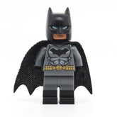 LEGO sh0204 - Batman (Dark Bluish Gray Suit, Gold Belt, Black Hands, Spongy Cape, Black Boots)