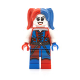 LEGO sh0260 - Harley Quinn (Blue and Red Hands and Pigtails)