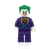 LEGO sh0515 - The Joker (Medium Azure Vest, Lime Bow Tie, Large Smile / Frown)