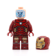 LEGO sh0612 - Iron Man (Silver Hexagon on Chest)