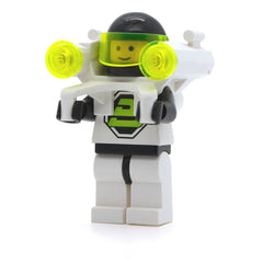 LEGO sp051 - Blacktron 2 (Jet Pack and Trans-Neon Green Lights)