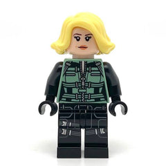 LEGO sh0494 - Black Widow (Blond Hair)
